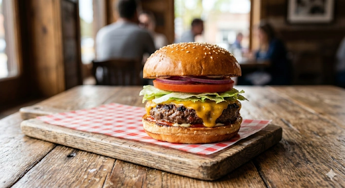 Hamburguesa Clásica
